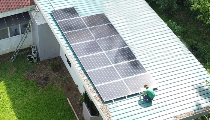 8kW Hybrid Solar PV at Silang Cavite