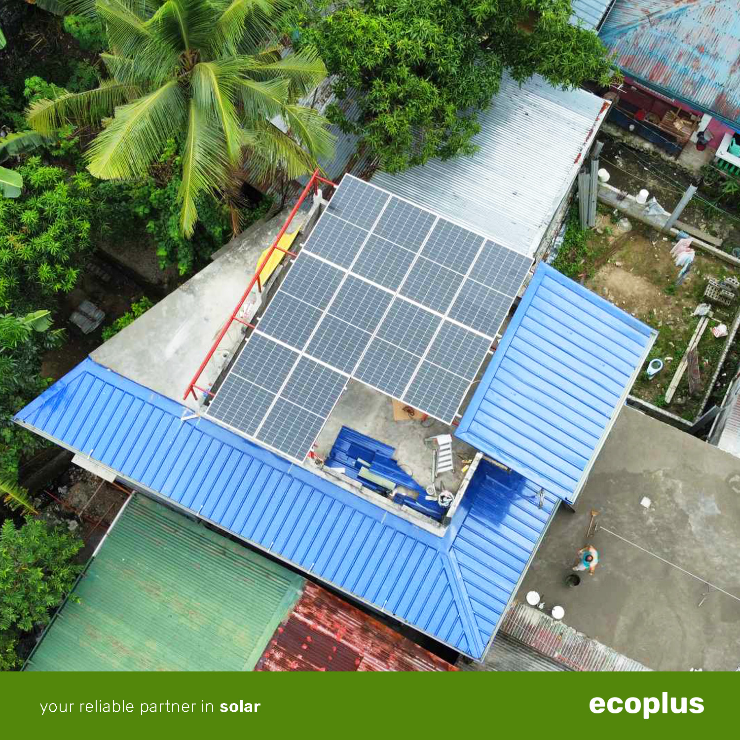 5KW HYBRID SOLAR Installation MARAGONDON CAVITE