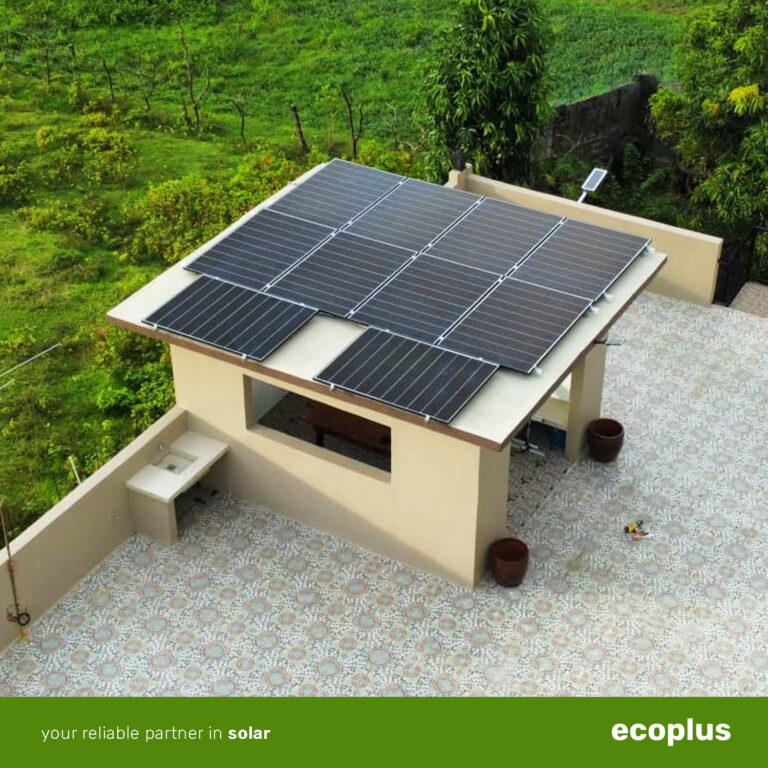3.6KW Hybrid Solar Installation in NAIC CAVITE