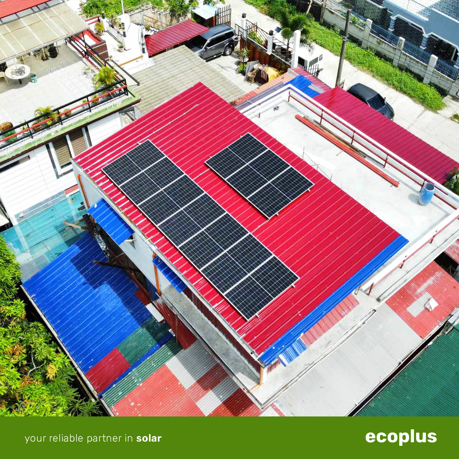 5KW PV GRID TIED SOLAR Installation NAIC CAVITE