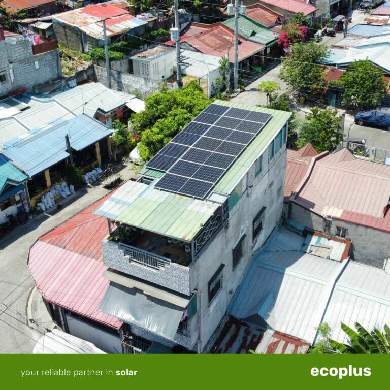 5.5KW Grid Tied Solar at San Pedro Laguna