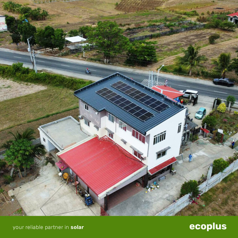 10KW HYBRID SOLAR Installation in NARVACAN ILOCOS SUR