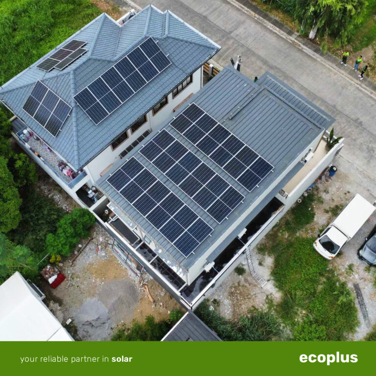 10KW Grid Tied Solar at Sta. Rosa Laguna