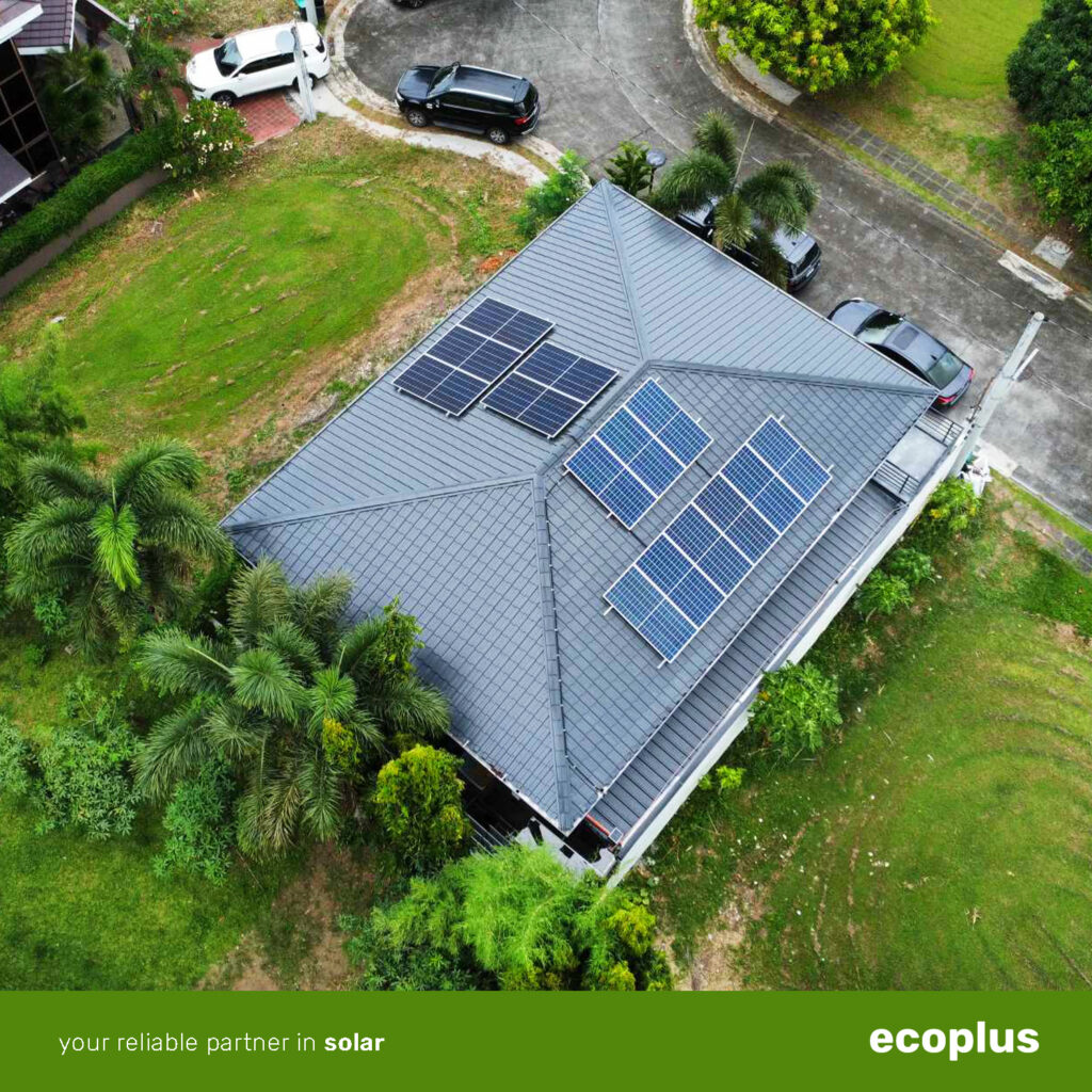 5KW GRID TIED SOLAR Installation in BINAN, LAGUNA