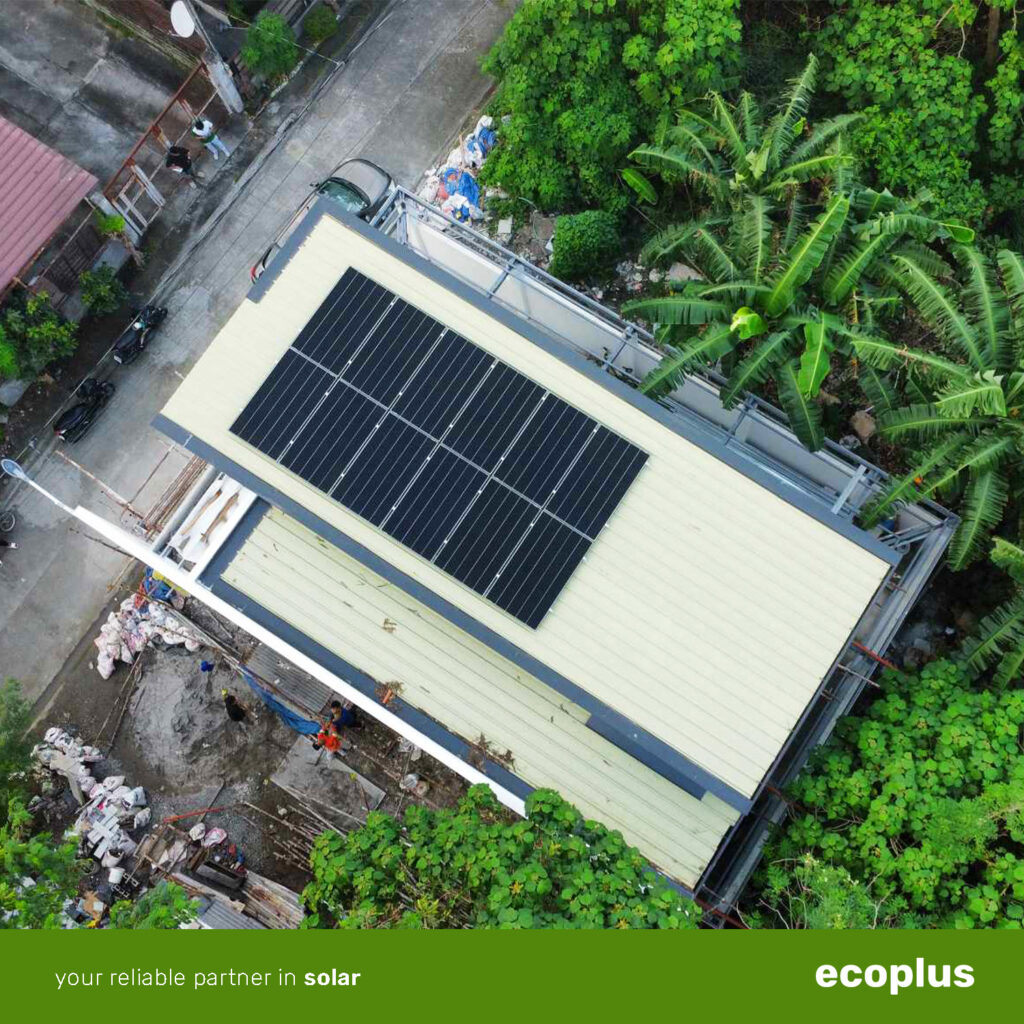 8 KW GRID TIED SOLAR Installation in BINAN, LAGUNA