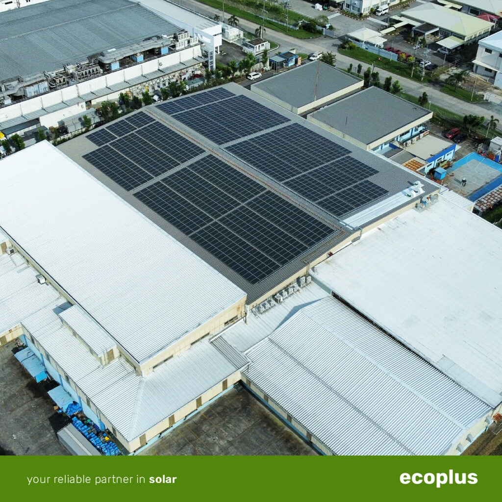 Best industrial solar company | 392KW GRID TIED SOLAR SOHBI KOHGEI LIPA, BATANGAS ECOPLUS