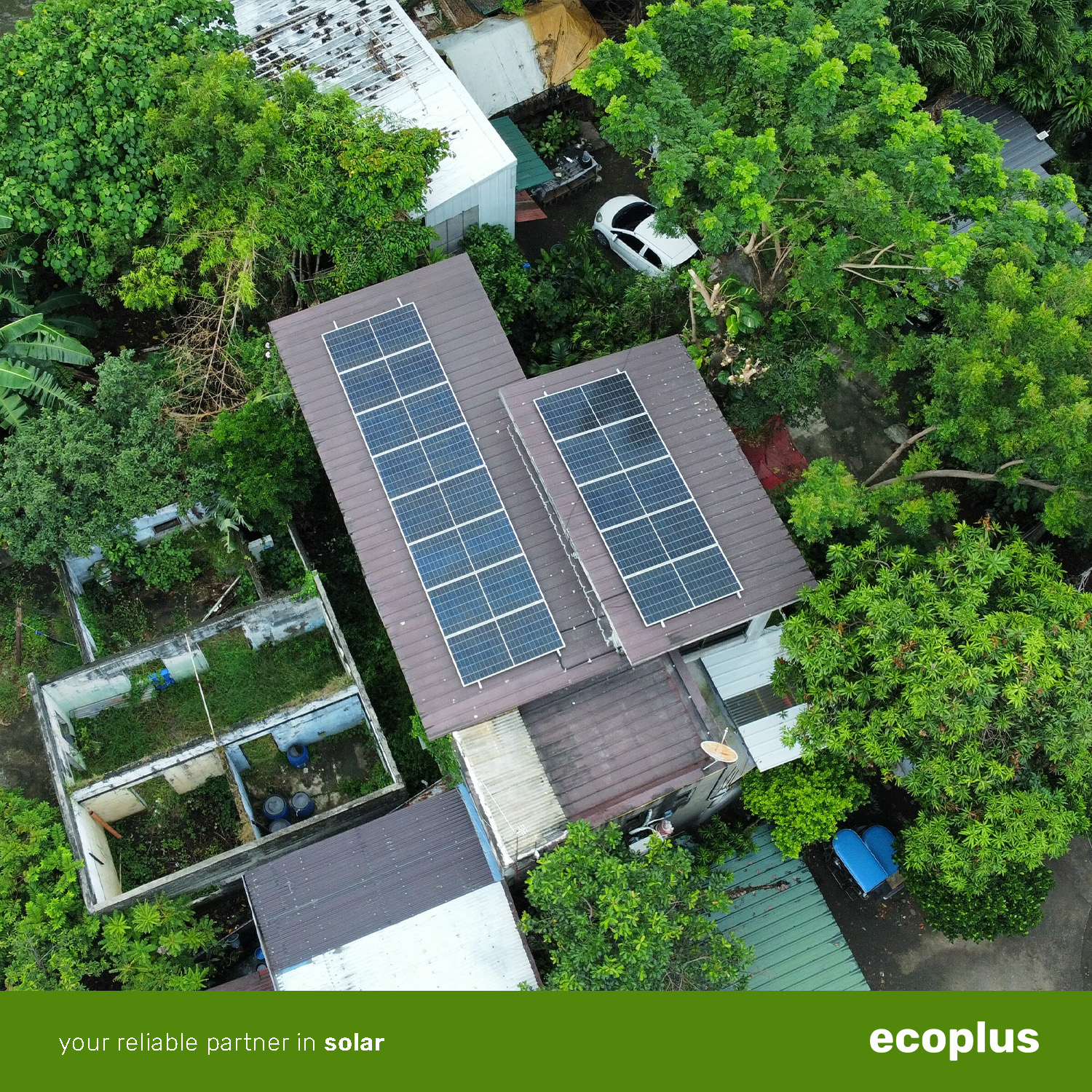 Best residential solar | 7KW GRID TIED SOLAR EDWINA LAPINA BINAN, LAGUNA ECOPLUS